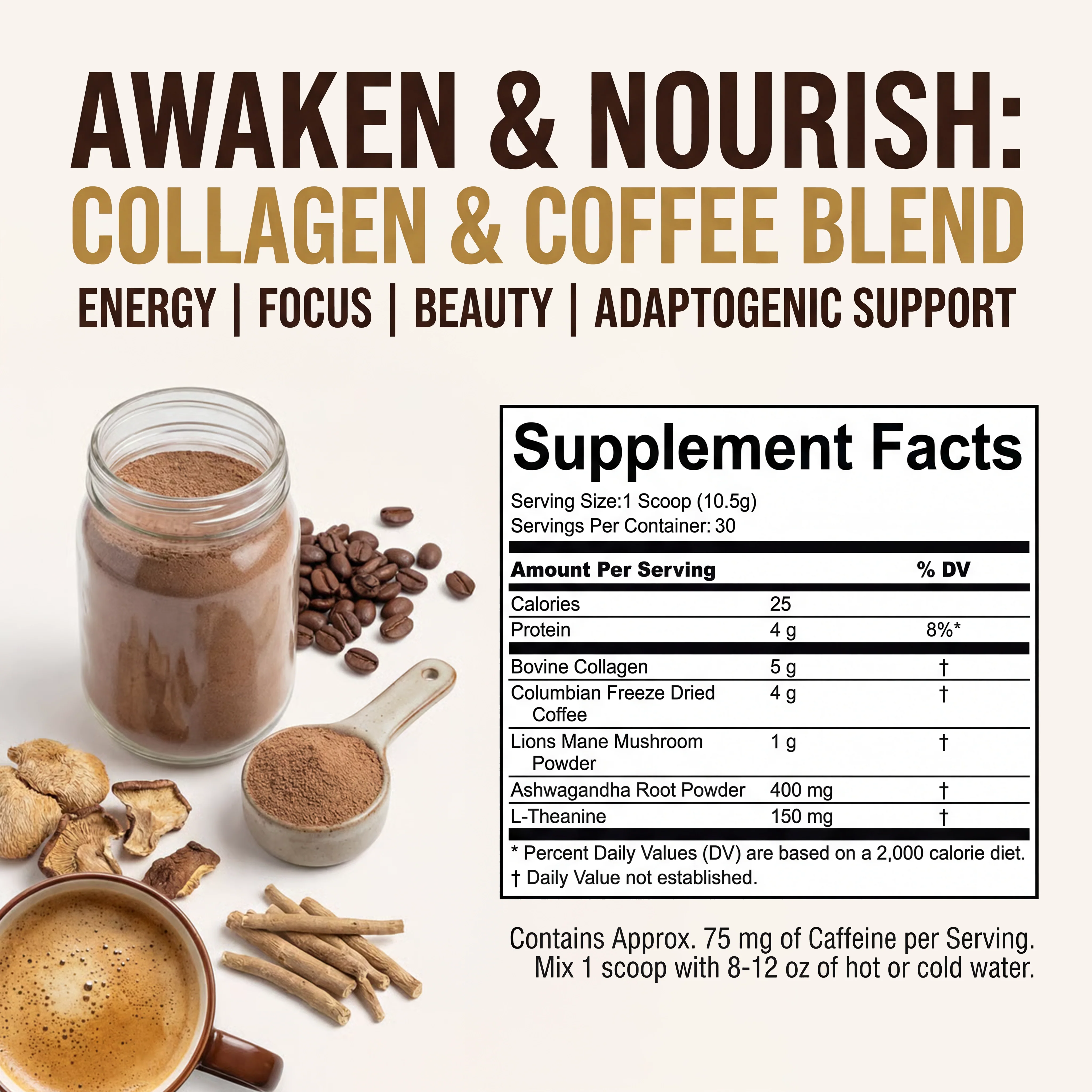 Adaptogenic Mushroom Super Coffee - Image 11