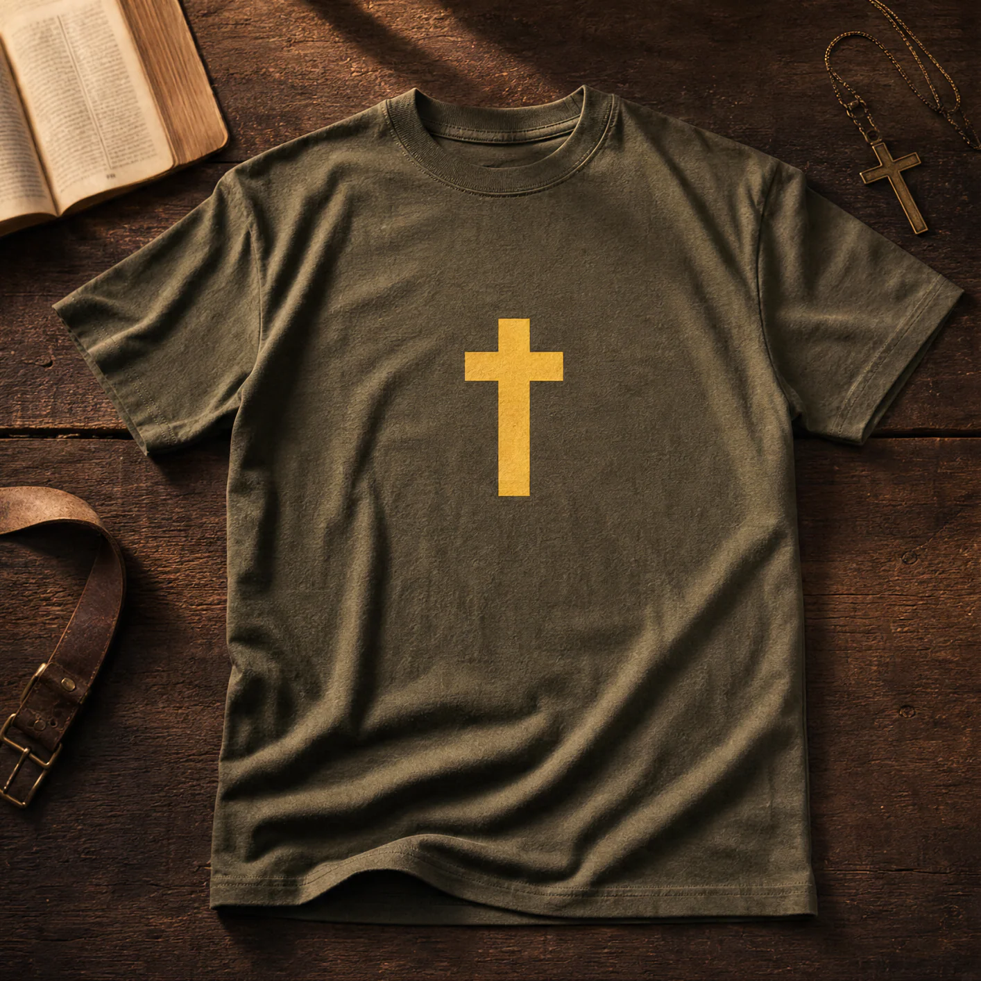 Reborn Cross Shirt - Image 3