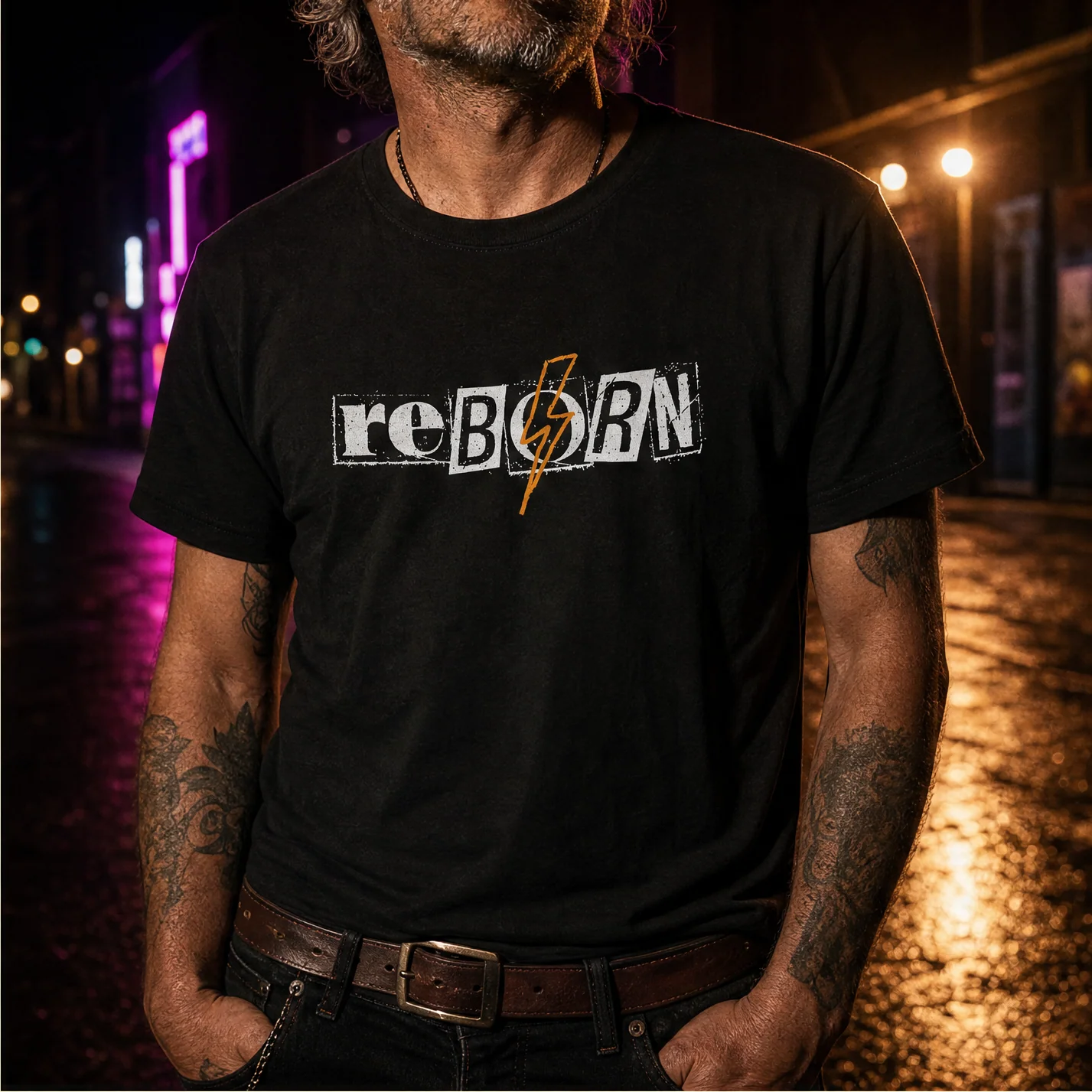 Reborn "Punk" T-Shirt - Image 3