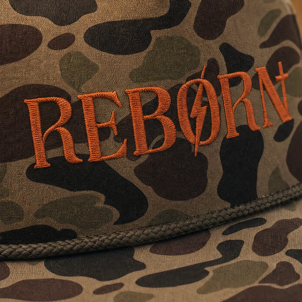 Reborn Trailmark Camo Embroidered Hat - Image 4